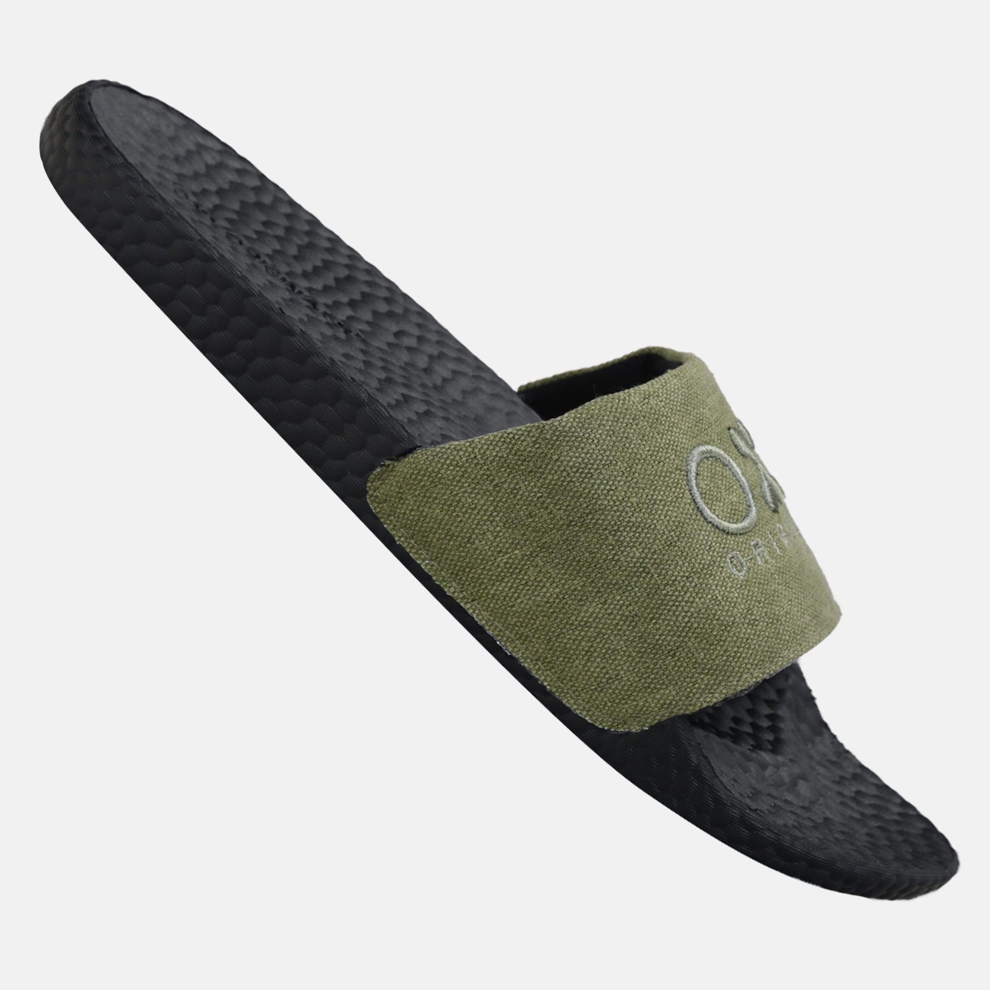 Men's slippers Excel in green/black
