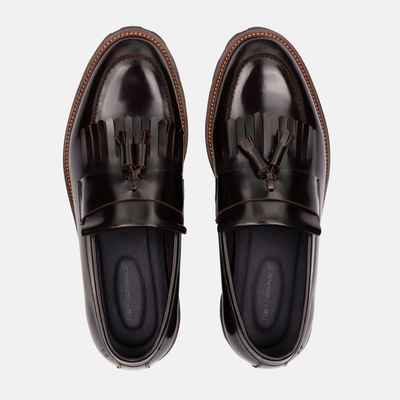 Men's loafers Punto in brown