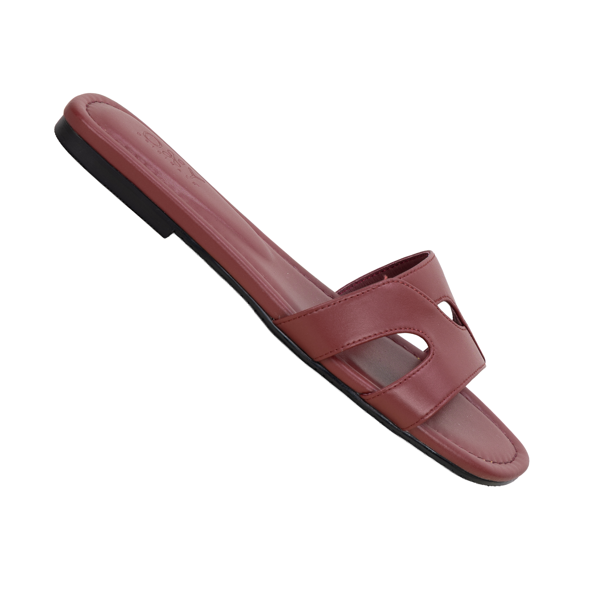 Women's sandals Soleil in cherry