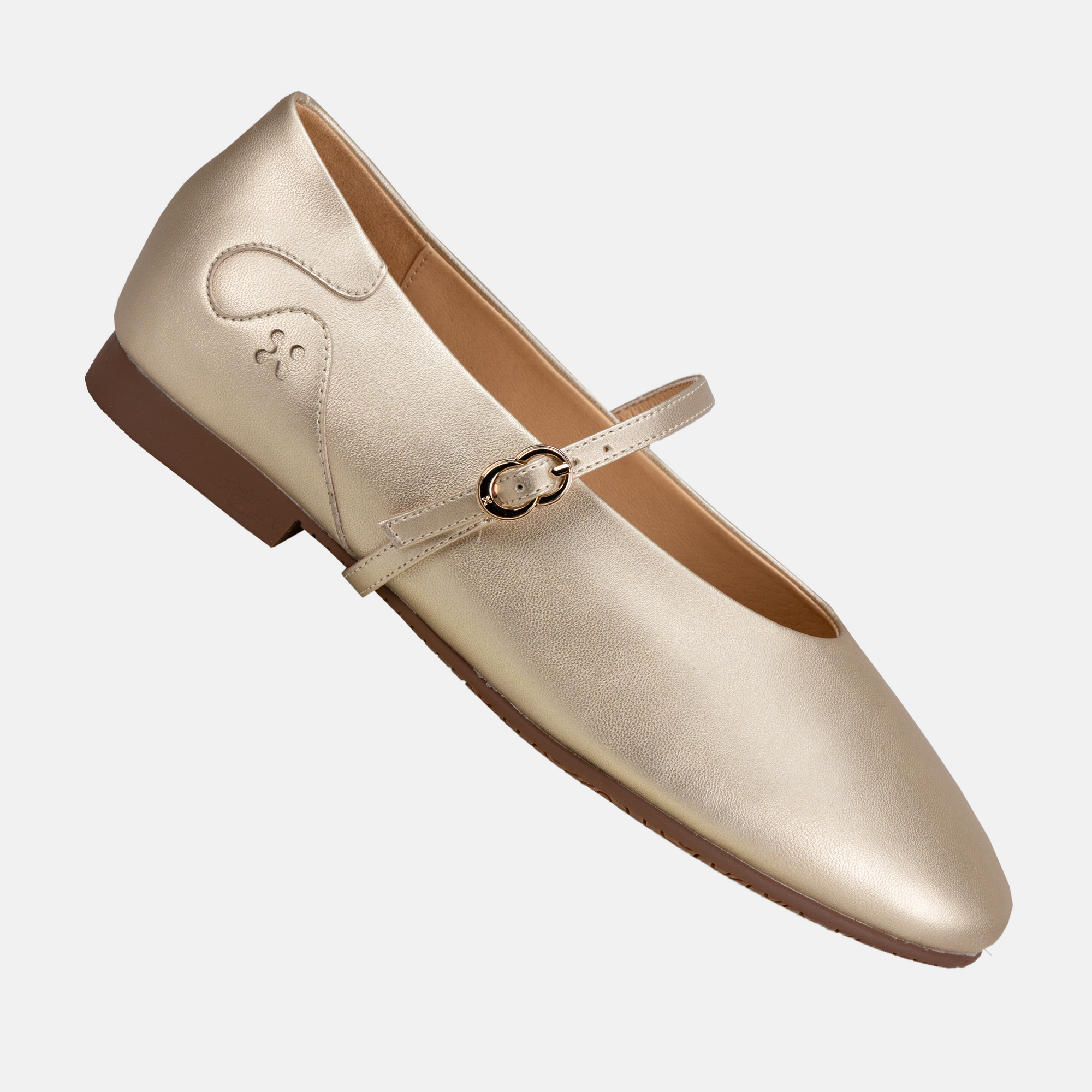 Women's mary janes Eos in gold