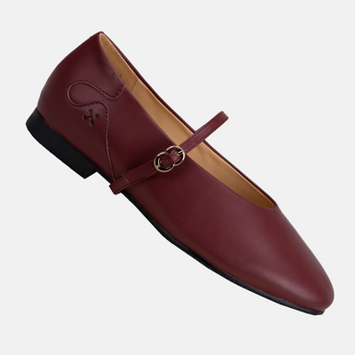 Women's mary janes Eos in cherry