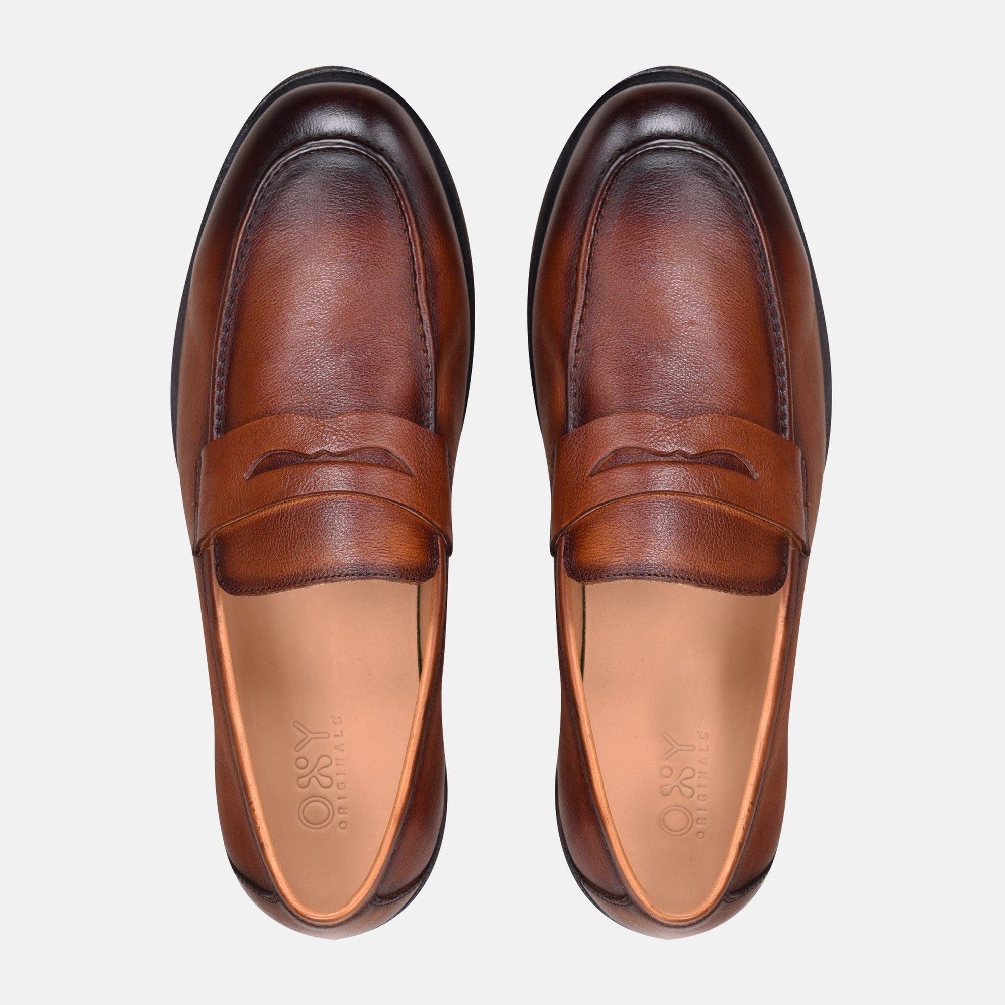 Men's glidX dress shoes Hercules in tan