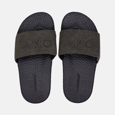 Women's slippers Excel in black/black