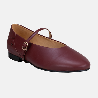 Women's mary janes Eos in cherry