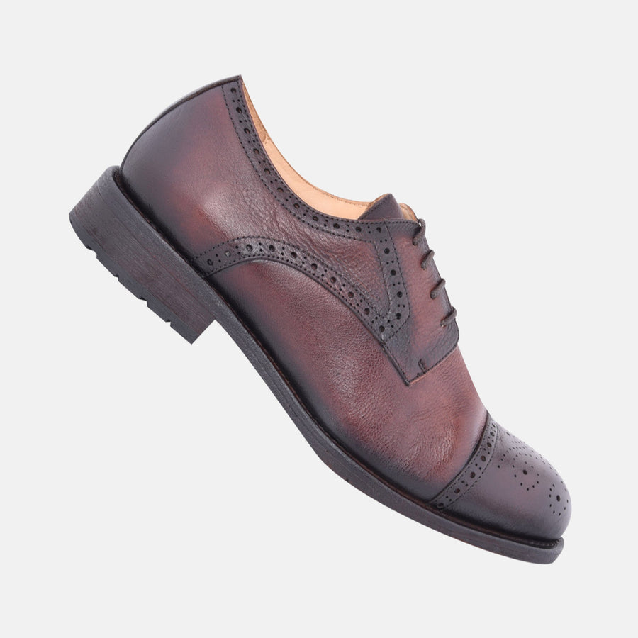 Men's glidX dress shoes Sherp in brown