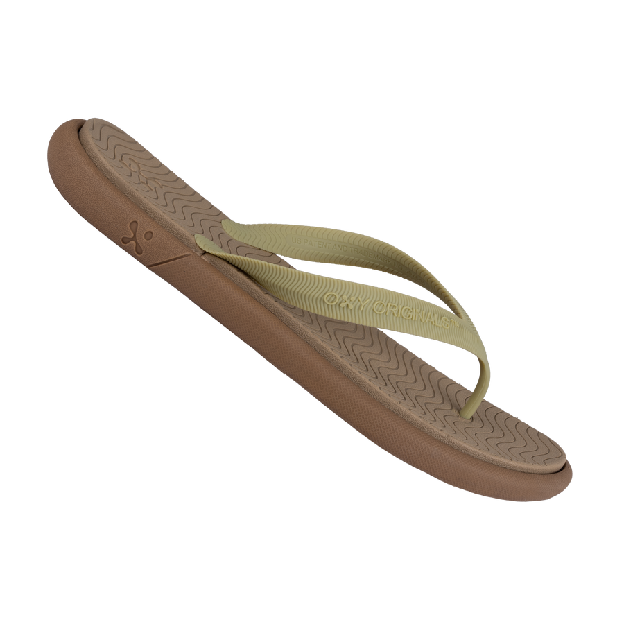 Men's Slippers Escape in Dune/Verde