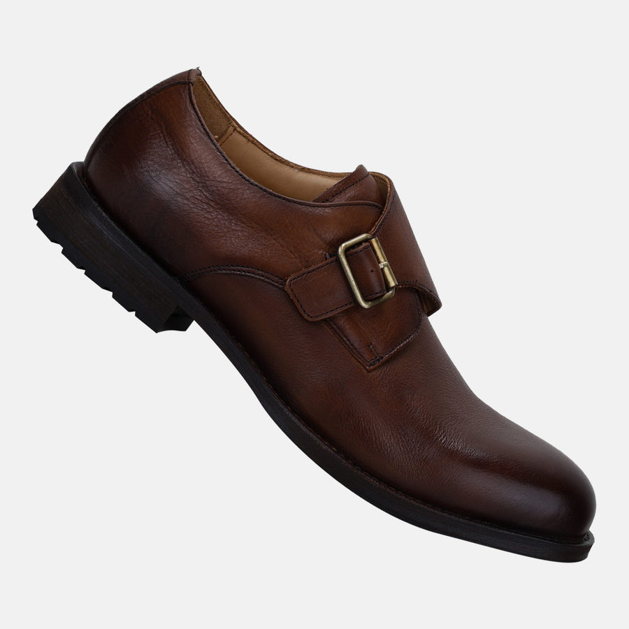 Men's glidX dress shoes Shamal in tan