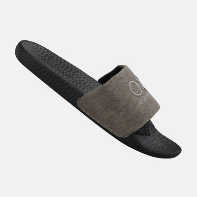 Women's slippers Excel in khaki/black