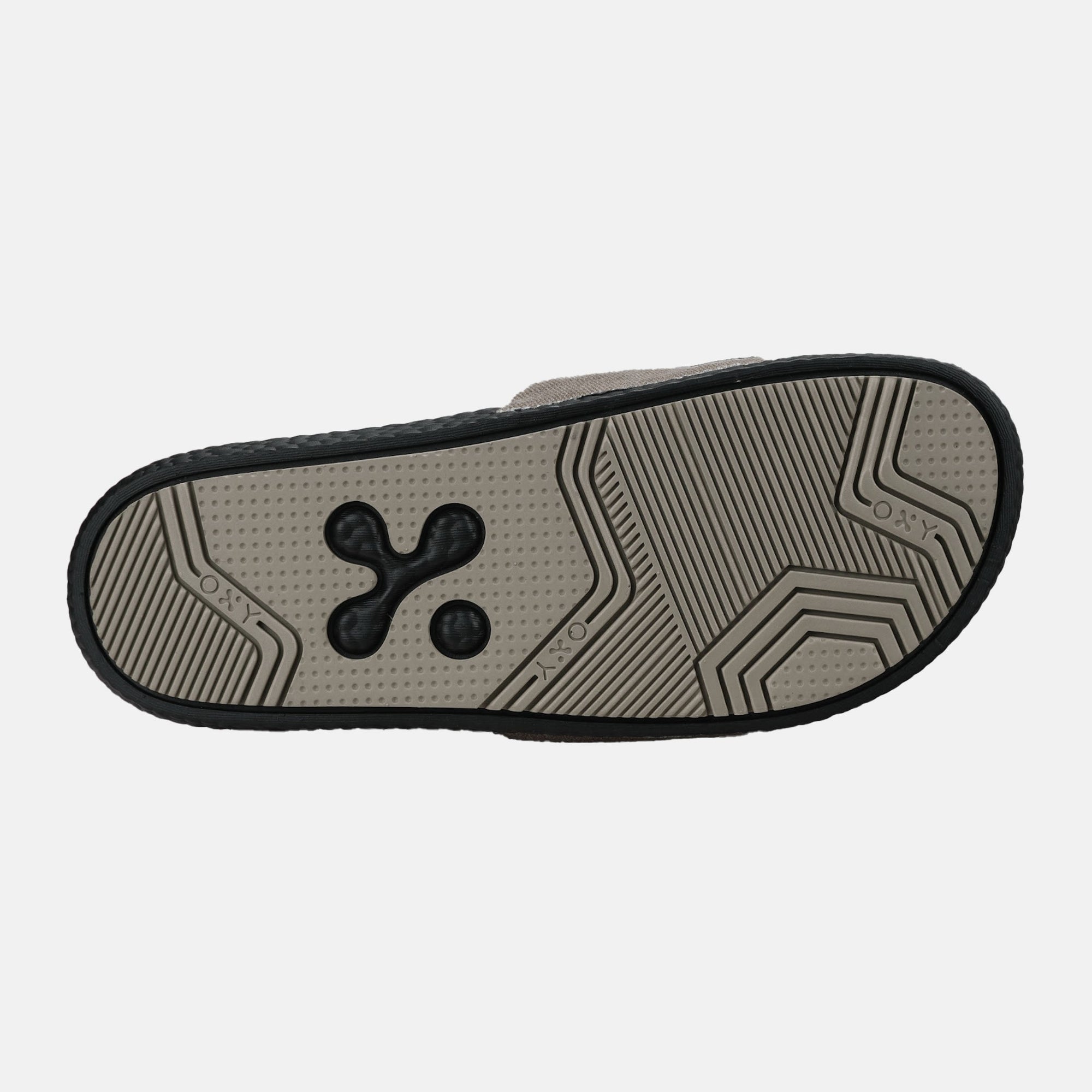 Women's slippers Excel in khaki/black