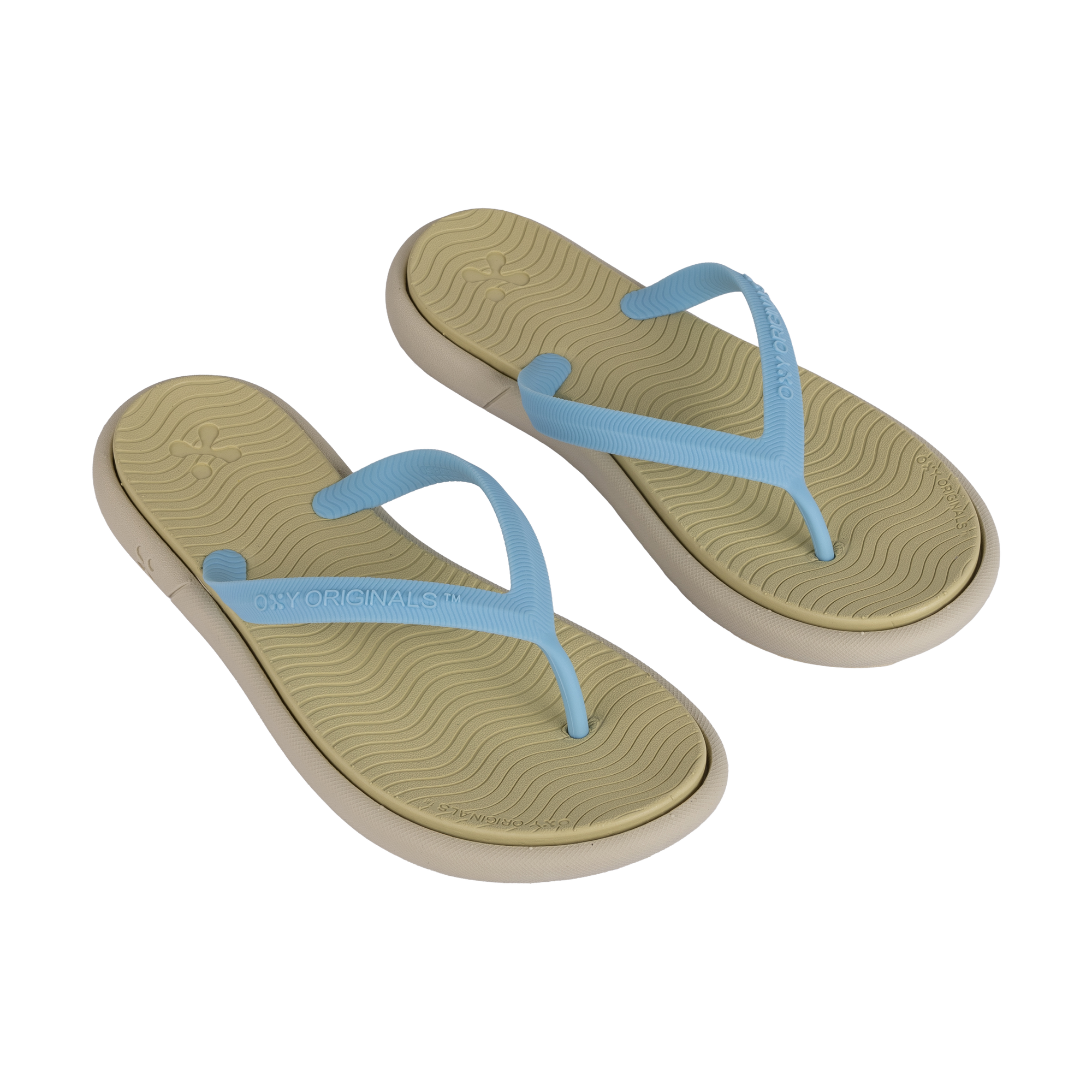 Women's Slippers Escape in Zest/Cielo