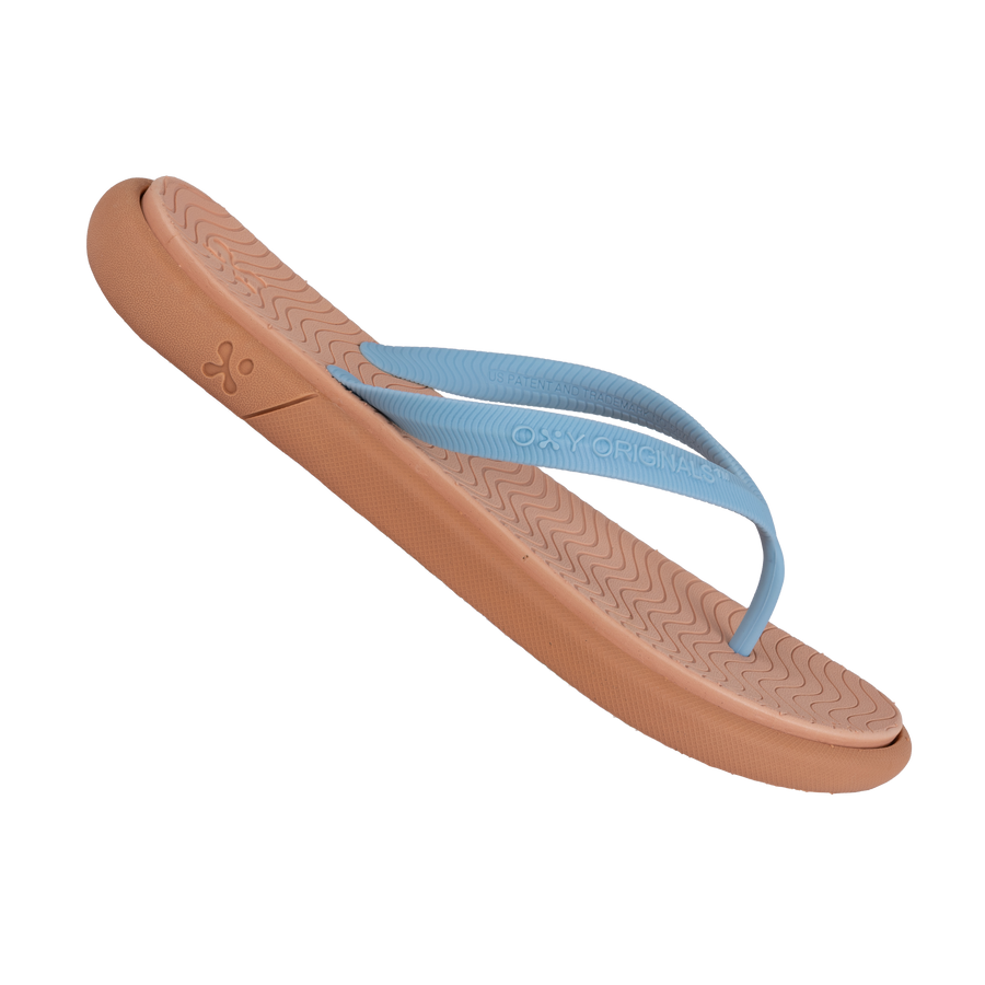 Women's Slippers Escape in Coral/Cielo