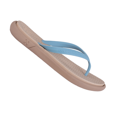 Women's Slippers Escape in Salt/Cielo