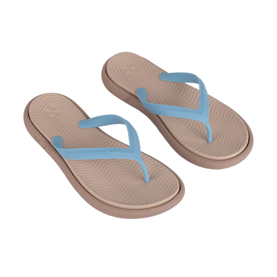 Women's Slippers Escape in Salt/Cielo