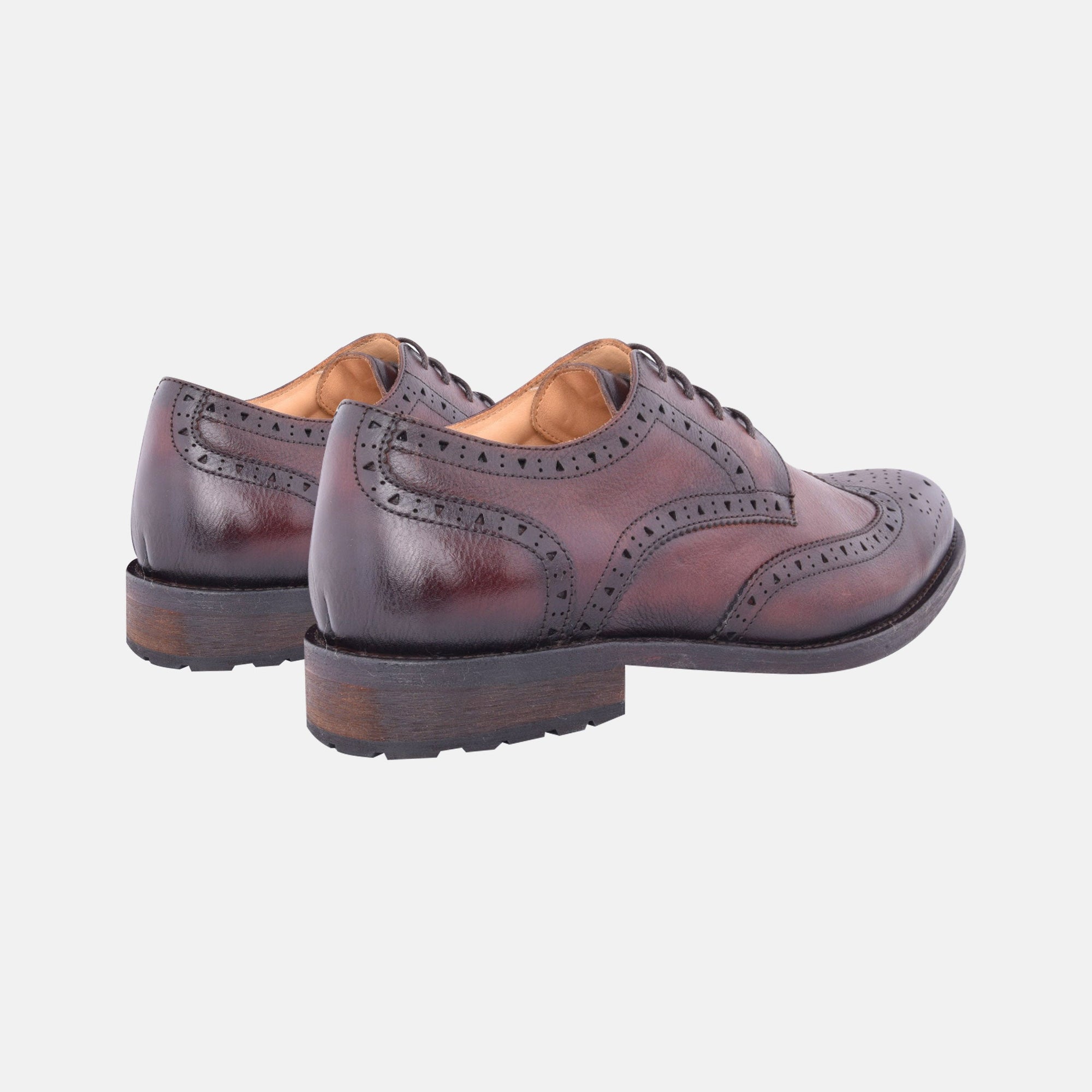 Men's glidX dress shoes Tank in brown