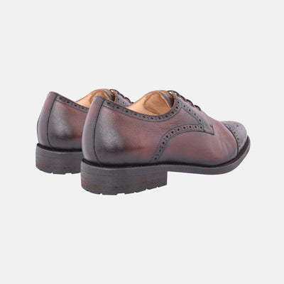 Men's glidX dress shoes Sherp in brown