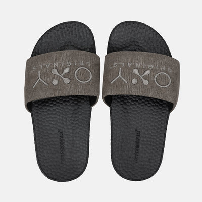Women's slippers Excel in khaki/black