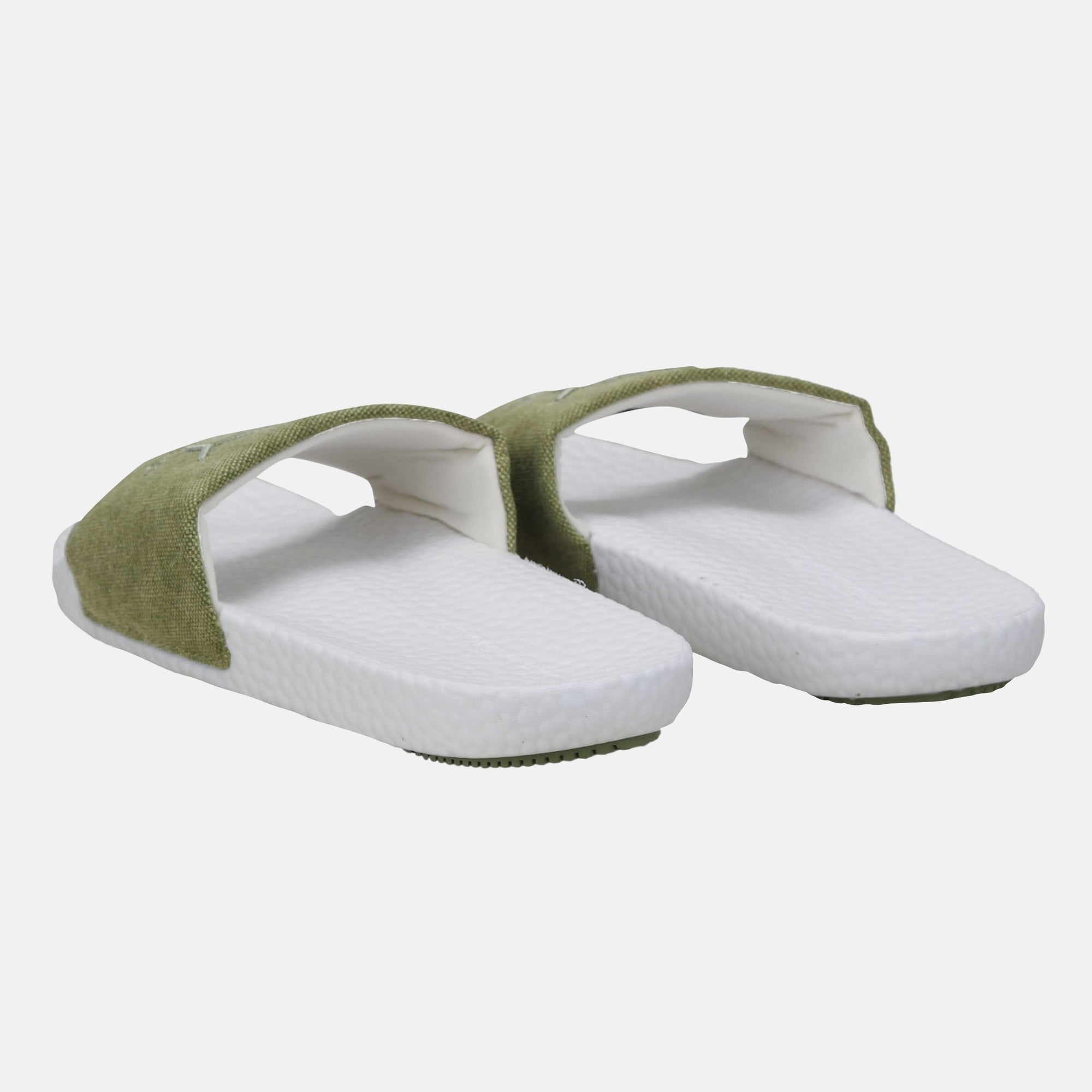 Men's slippers Excel in green/white