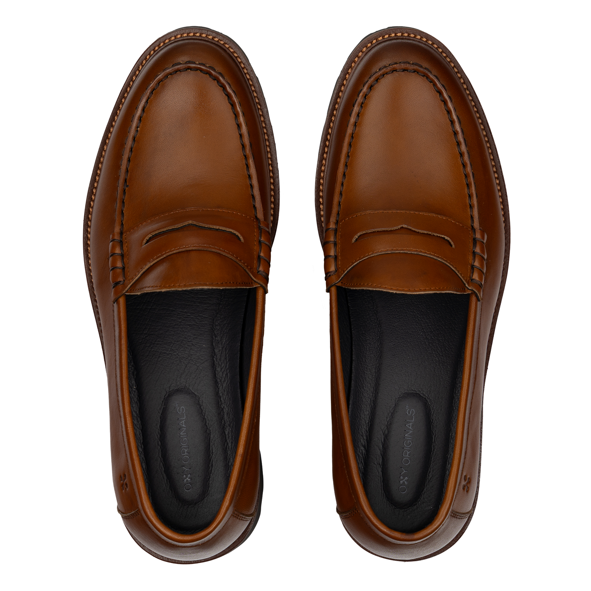Men's loafers Stilo in tan