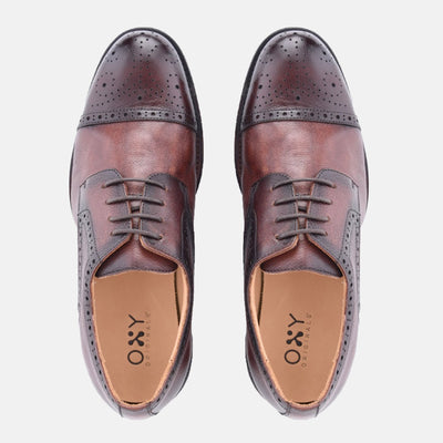 Men's glidX dress shoes Sherp in brown