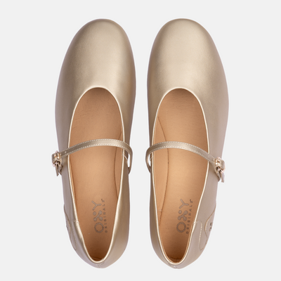 Women's mary janes Eos in gold