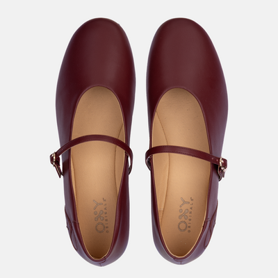 Women's mary janes Eos in cherry