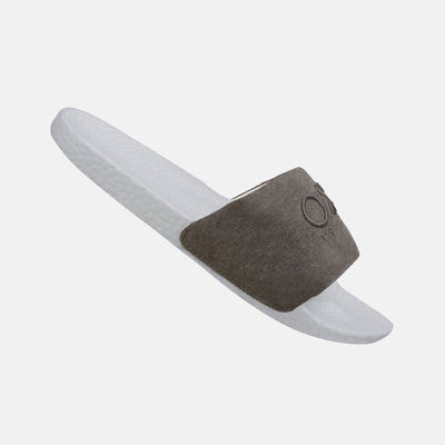 Women's slippers Excel in khaki/white