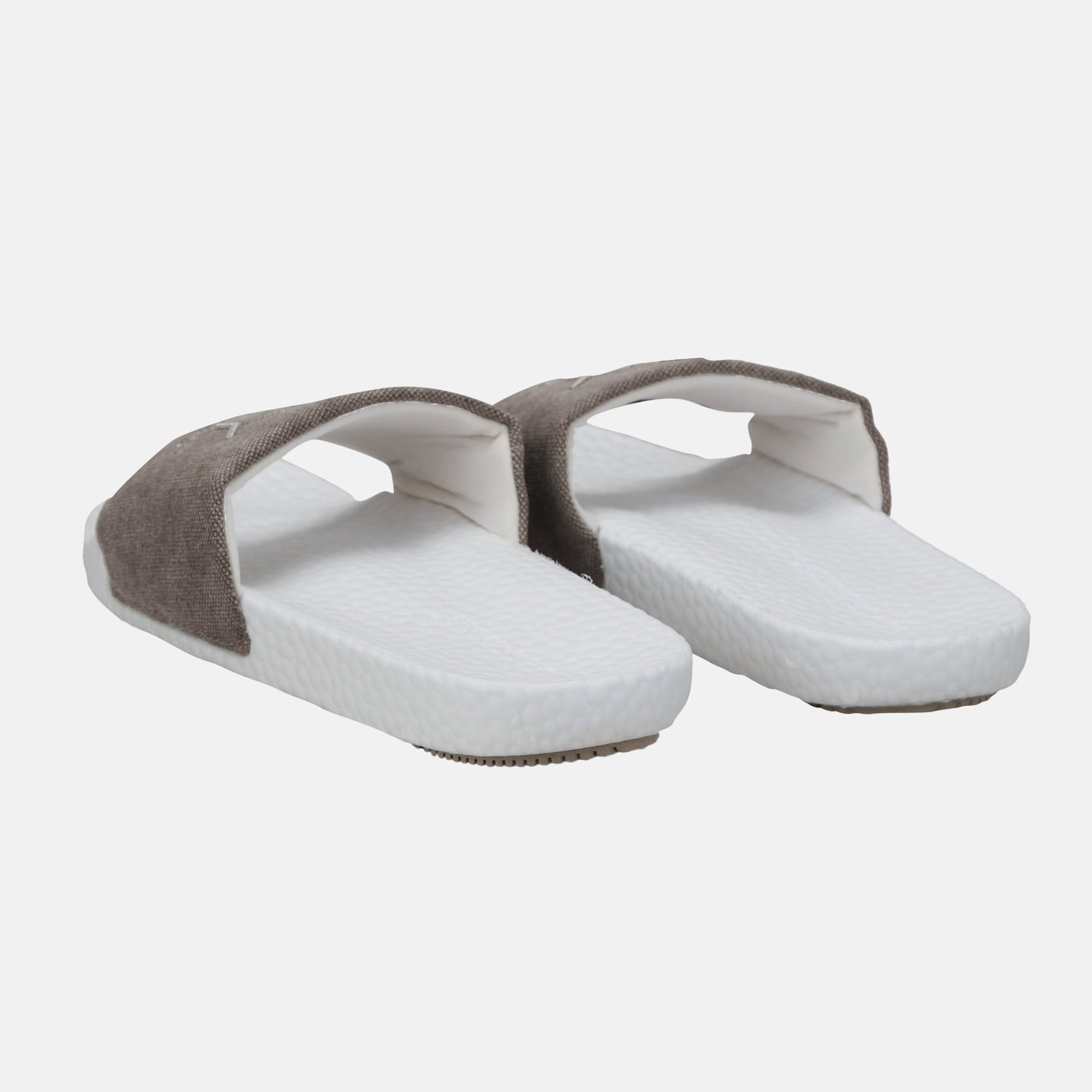 Women's slippers Excel in khaki/white