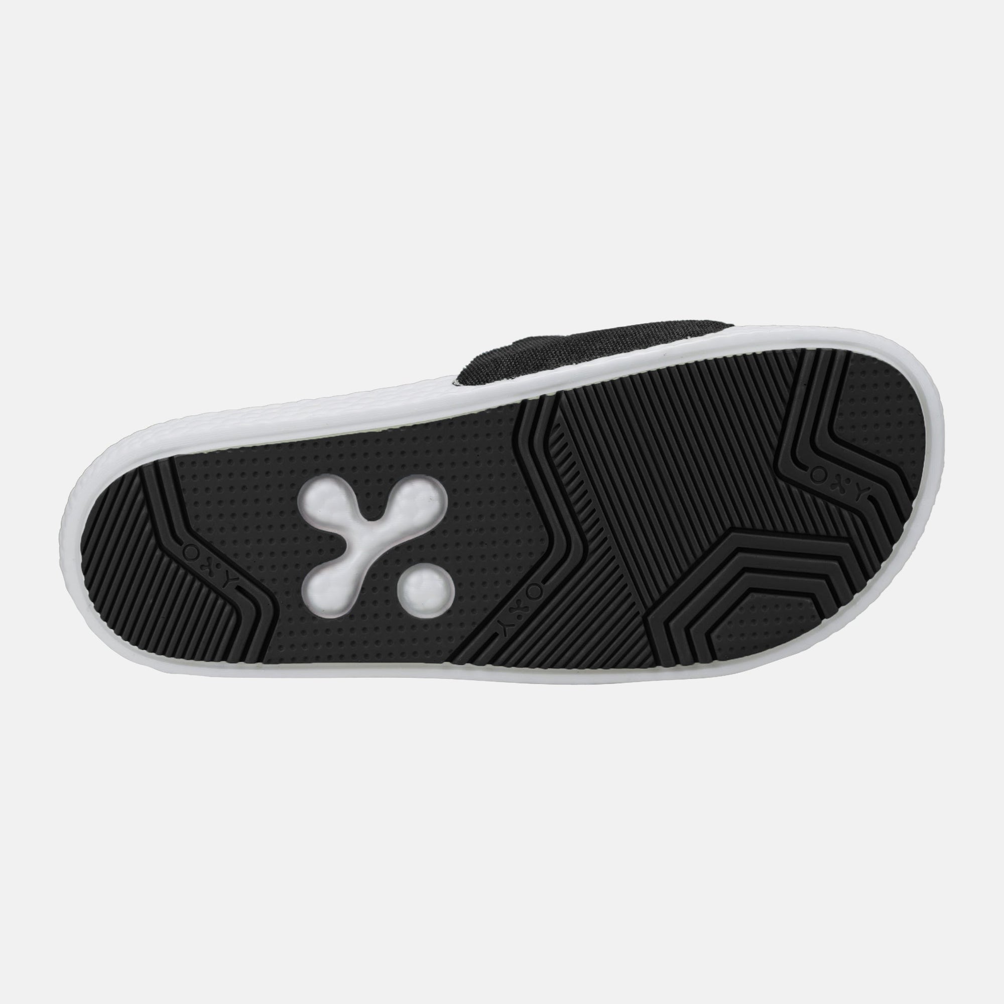 Women's slippers Excel in black/white