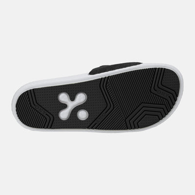 Women's slippers Excel in black/white