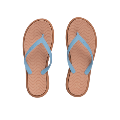 Women's Slippers Escape in Coral/Cielo