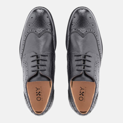 Men's glidX dress shoes Tank in black