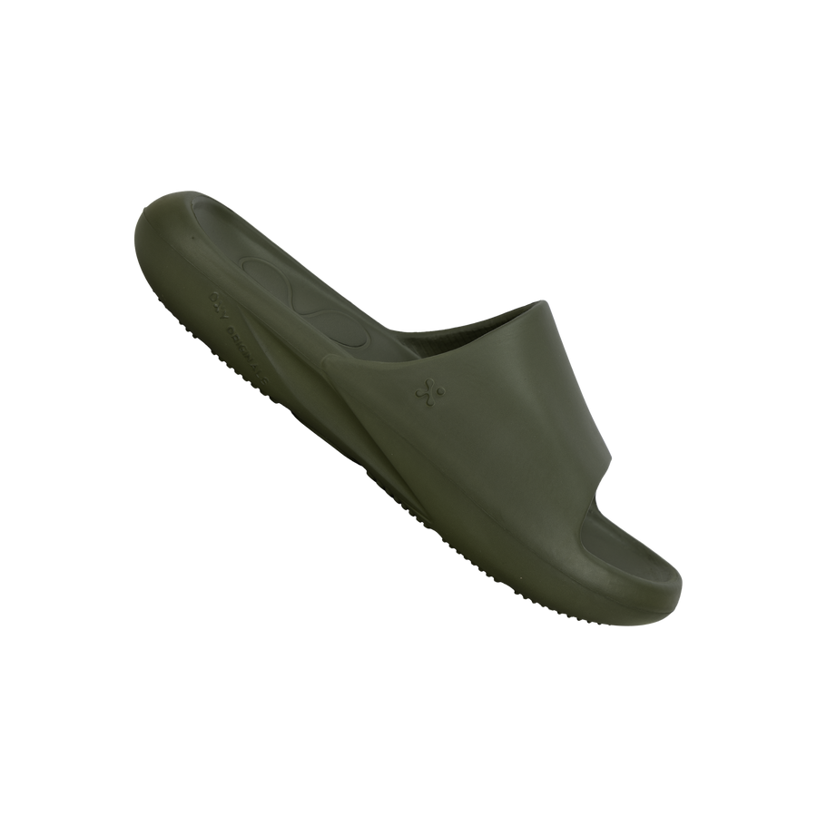 Men's slippers Expedition in Forest Green