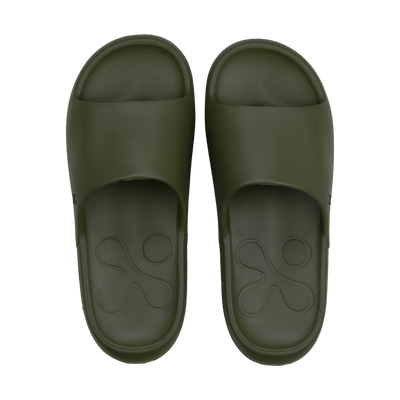 Men's slippers Expedition in Forest Green