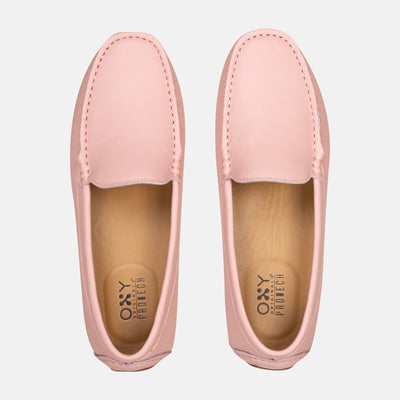 Women's Protech series driver Alpine in pink