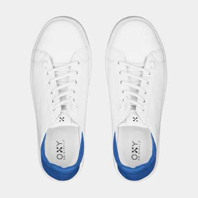 Men's sneakers Cabrio in white/blue