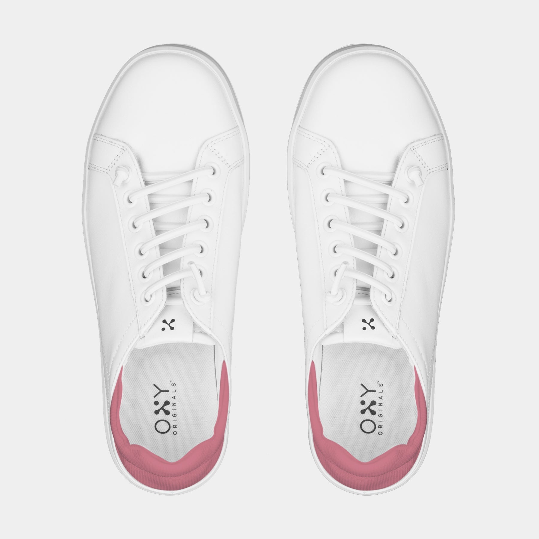 Women's sneakers Cabrio in white/pink
