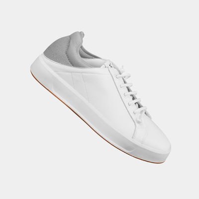 Women's sneakers Cabrio in white/gray